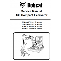 Bobcat 430 - instrukcje napraw - schematy - DTR - service manuals - Bobcat430